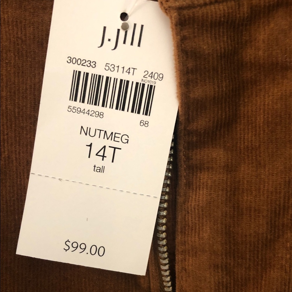 J. Jill Nutmeg Straight Leg Pants